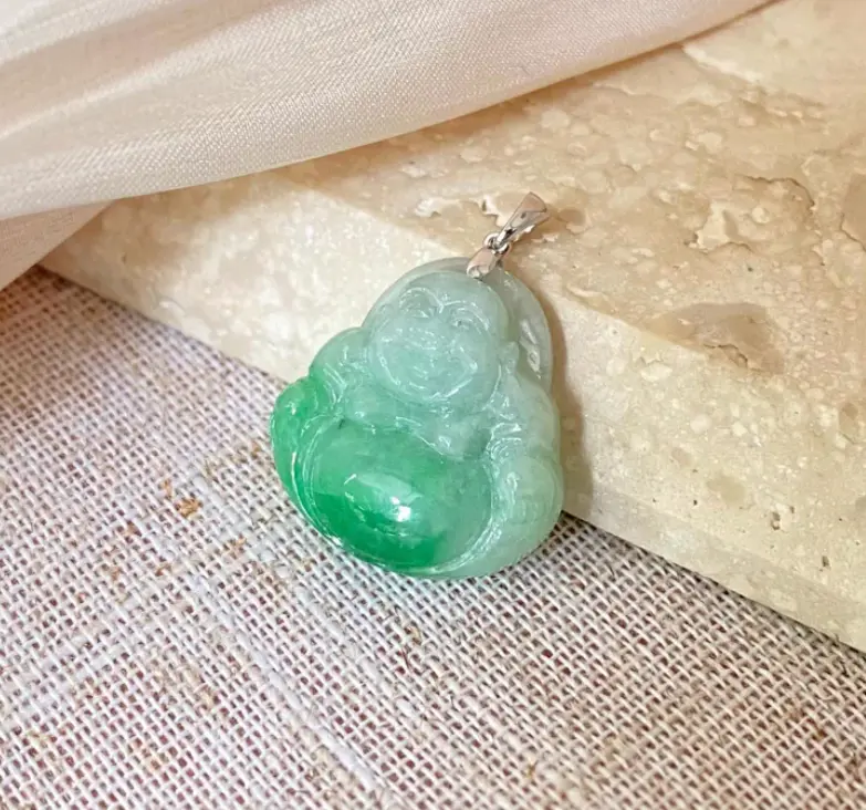 綠玉佛吊墜 Green Jade Buddha Pendant
