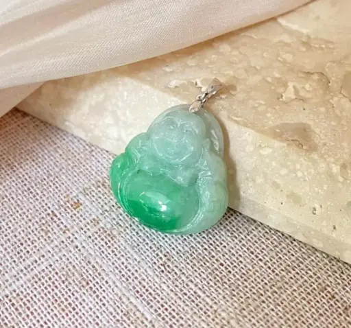 綠玉佛吊墜 Green Jade Buddha Pendant